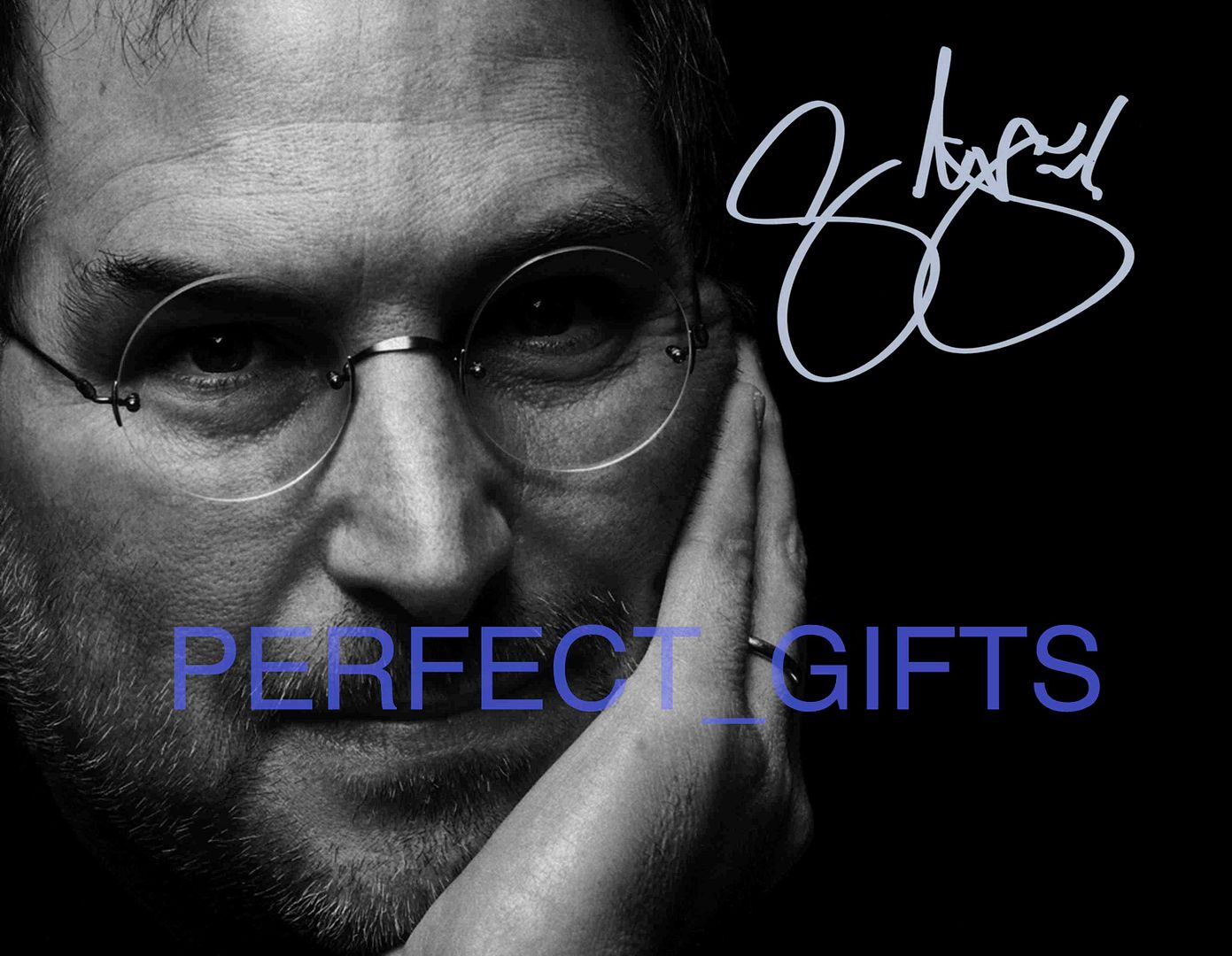 STEVE JOBS SIGNED AUTOGRAPHED 10X8 INCH REPRO PHOTO PRINT eBay
